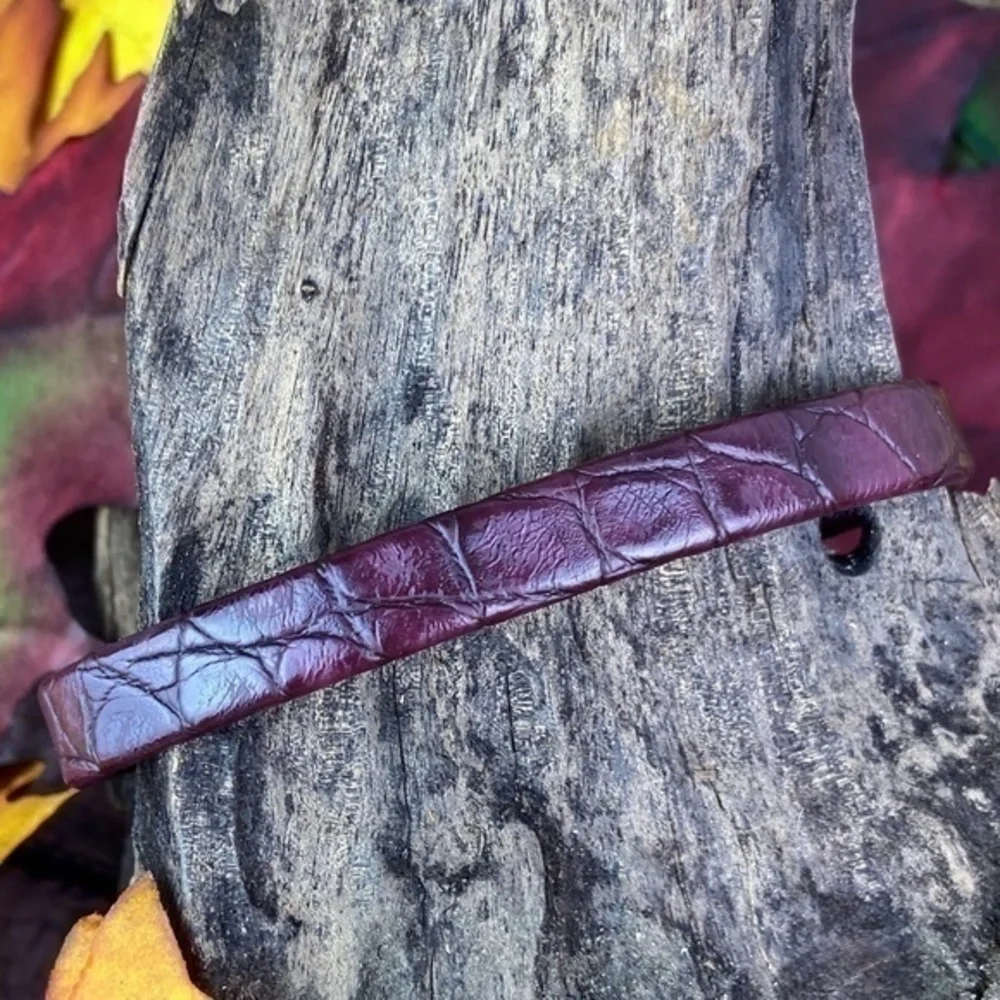 Mens Bracelets Bundle 4 Piece Adjustable Size Leather and Hemp Bracelets